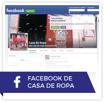 Facebook de Casa De Ropa